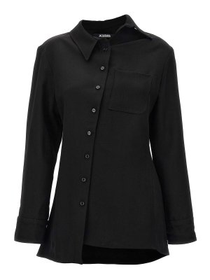 JACQUEMUS: シャツ - シャツ - 黒