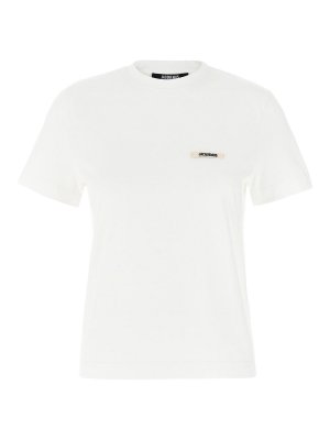 JACQUEMUS: t-shirts - Le T-Shirt Gros-Grain T-Shirt