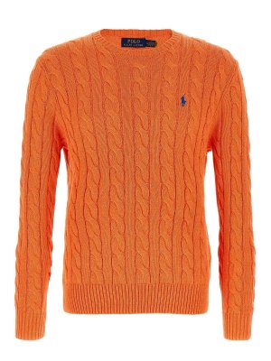 POLO RALPH LAUREN: crew necks - Cotton Braided Sweater