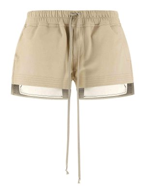 RICK OWENS: Shorts - Shorts - Beis