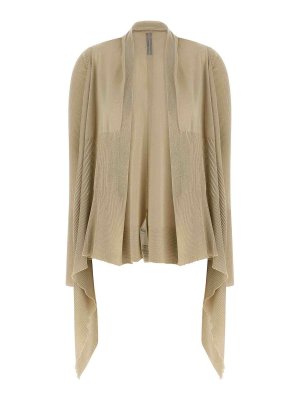 RICK OWENS: Cardigans - Cardigan - Beige