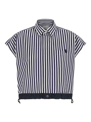 Sacai: camicie - Camicia corta