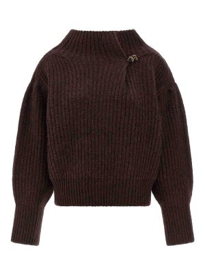 DRIES VAN NOTEN: Strickpullover mit Rundhalsausschnitt - Rundhalspullover - Bunt