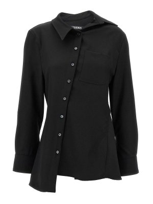 JACQUEMUS: Hemden - Hemd - Schwarz
