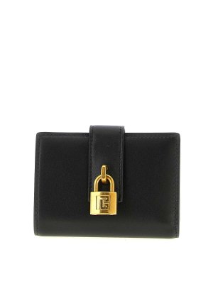 Balmain: Portemonnaies und Geldbörsen - Portemonnaie - Schwarz