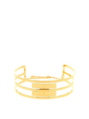 ELISABETTA FRANCHI: Collar - Collar - Dorado