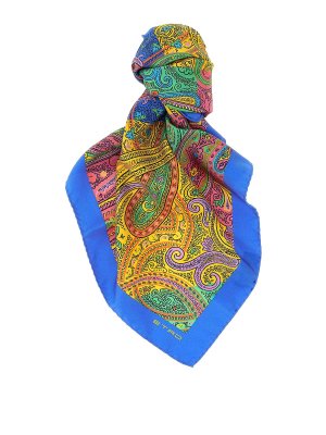 ETRO: scarves - Floral Paisley Scarf