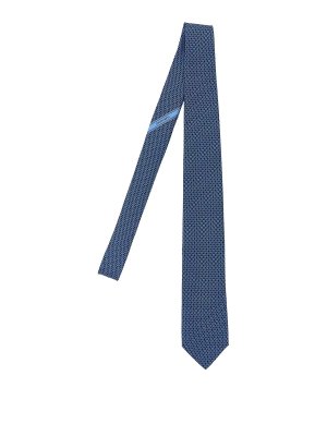 FERRAGAMO: ties & bow ties - Print Tie