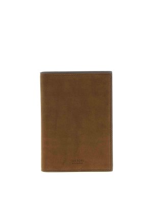 TOM FORD: wallets & purses - Nubuck Leather Passport Holder