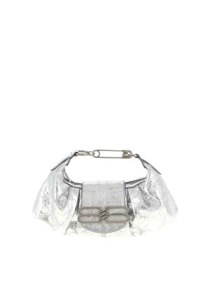 BALENCIAGA: ショルダーバッグ - ショルダーバッグ - 銀
