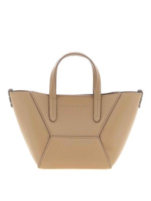 BRUNELLO CUCINELLI: Handtaschen - Shopper - Beige
