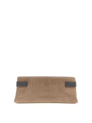 BRUNELLO CUCINELLI: clutches - Essence Pouch