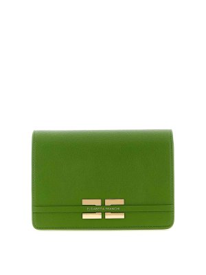 ELISABETTA FRANCHI: cross body bags - Logo Shoulder Strap