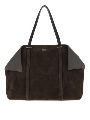 FERRAGAMO: Schultertaschen - Schultertasche - Braun