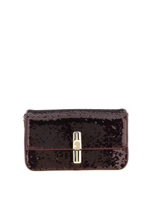 FURLA: クロスボディバッグ - クロスボディバッグ - ダークレッド