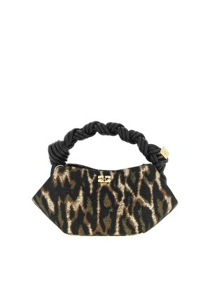 GANNI: Sacs à main - Sac Cabas - Marron