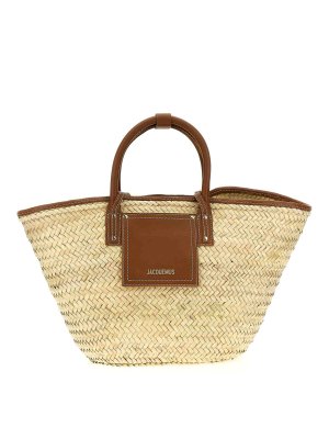 JACQUEMUS: Bolsos Shopping - Bolso Shopping - Marrón