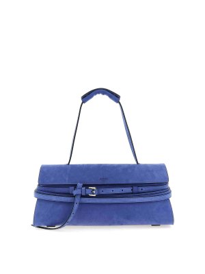 MOSCHINO: Bolsos de hombro - Bolsa De Hombro - Azul