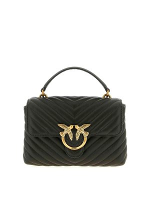 Pinko: Handtaschen - Shopper - Grün