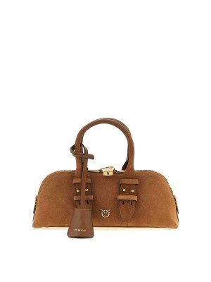 Pinko: Schultertaschen - Schultertasche - Braun