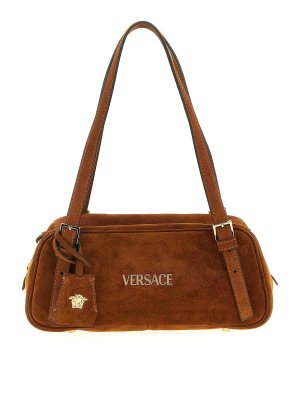VERSACE: Bolsos de hombro - Bolsa De Hombro - Marrón