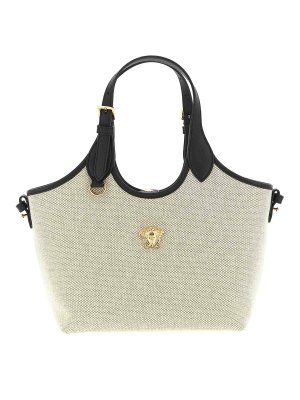 VERSACE: トートバッグ - トートバッグ - ベージュ