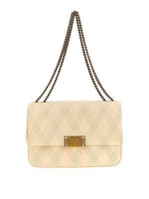 VALENTINO GARAVANI: ショルダーバッグ - ショルダーバッグ - 白