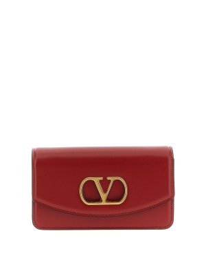 VALENTINO GARAVANI: Clutch - Pochette - Rouge