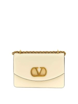 VALENTINO GARAVANI: ショルダーバッグ - ショルダーバッグ - 白