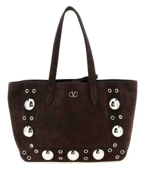 VALENTINO GARAVANI: Handtaschen - Shopper - Braun