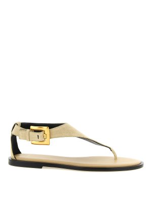 Balmain: Sandales - Sandales - Beige