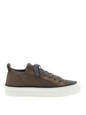 BRUNELLO CUCINELLI: trainers - Monile Knit Sneakers