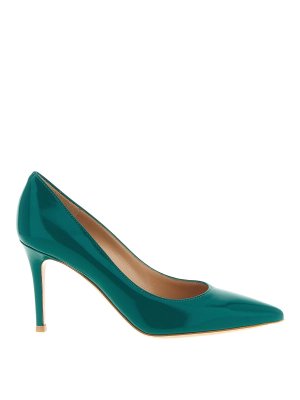 Gianvito Rossi: Escarpins - Chaussures À Talon - Vert