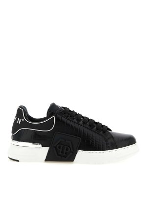 PHILIPP PLEIN: Chaussures de sport - Baskets - Noir
