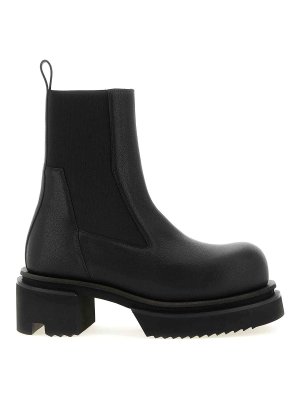 RICK OWENS: ankle boots - Beatle Bogun Ankle Boots