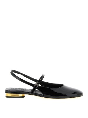 TOD'S: flat shoes - Patent Ballet Flats
