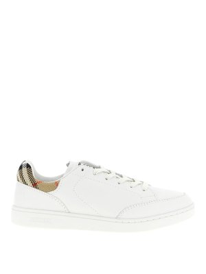 BURBERRY: trainers - Leather Sneakers
