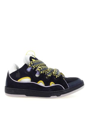 LANVIN: Zapatillas - Zapatillas - Azul