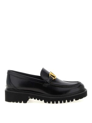 VALENTINO GARAVANI: Mocassins & Chaussures bateau - Mocassins - Noir