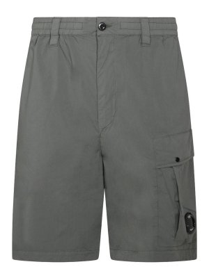 C.P. COMPANY: Trousers Shorts - Cargo Shorts In Grey Color