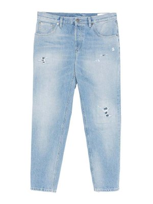 DONDUP: Straight Leg Jeans - Straight Leg Jeans - Blau