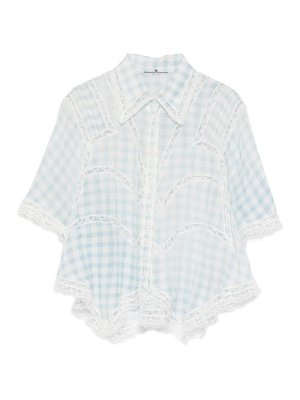 ERMANNO SCERVINO: Chemises - Chemise - Bleu Clair