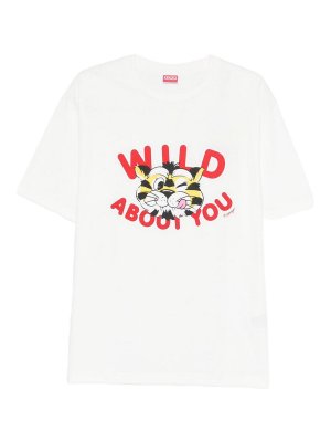 KENZO: T-shirts - T-Shirt - Blanc