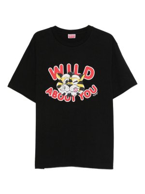 KENZO: T-shirts - T-Shirt - Noir