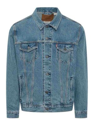 LEVI'S: denim jacket - Denim Jacket In Blue With A Classic Design