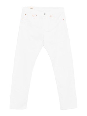 LEVI'S: ストレートジーンズ - ストレートジーンズ - 白