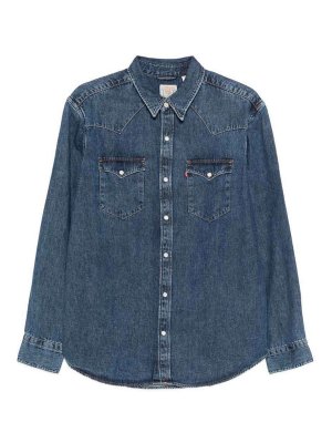 LEVI'S: Chemises - Chemise - Bleu