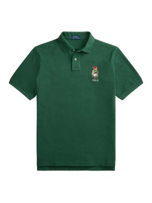 POLO RALPH LAUREN: polo - Polo Verde Con Orsetto