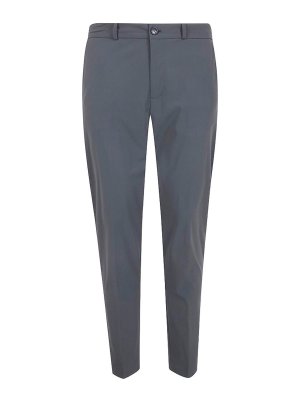 RRD Roberto Ricci Designs: casual trousers - Logo Trousers In Forest Green Color