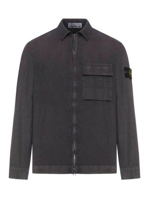 STONE ISLAND: シャツ - シャツ - グレー